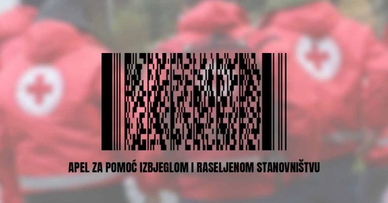 Apel za pomoć izbjeglom i raseljenom stanovništvu